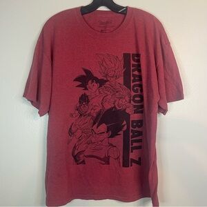 Dragon Ball Z short sleeve graphic t-shirt featuring multiple characters
